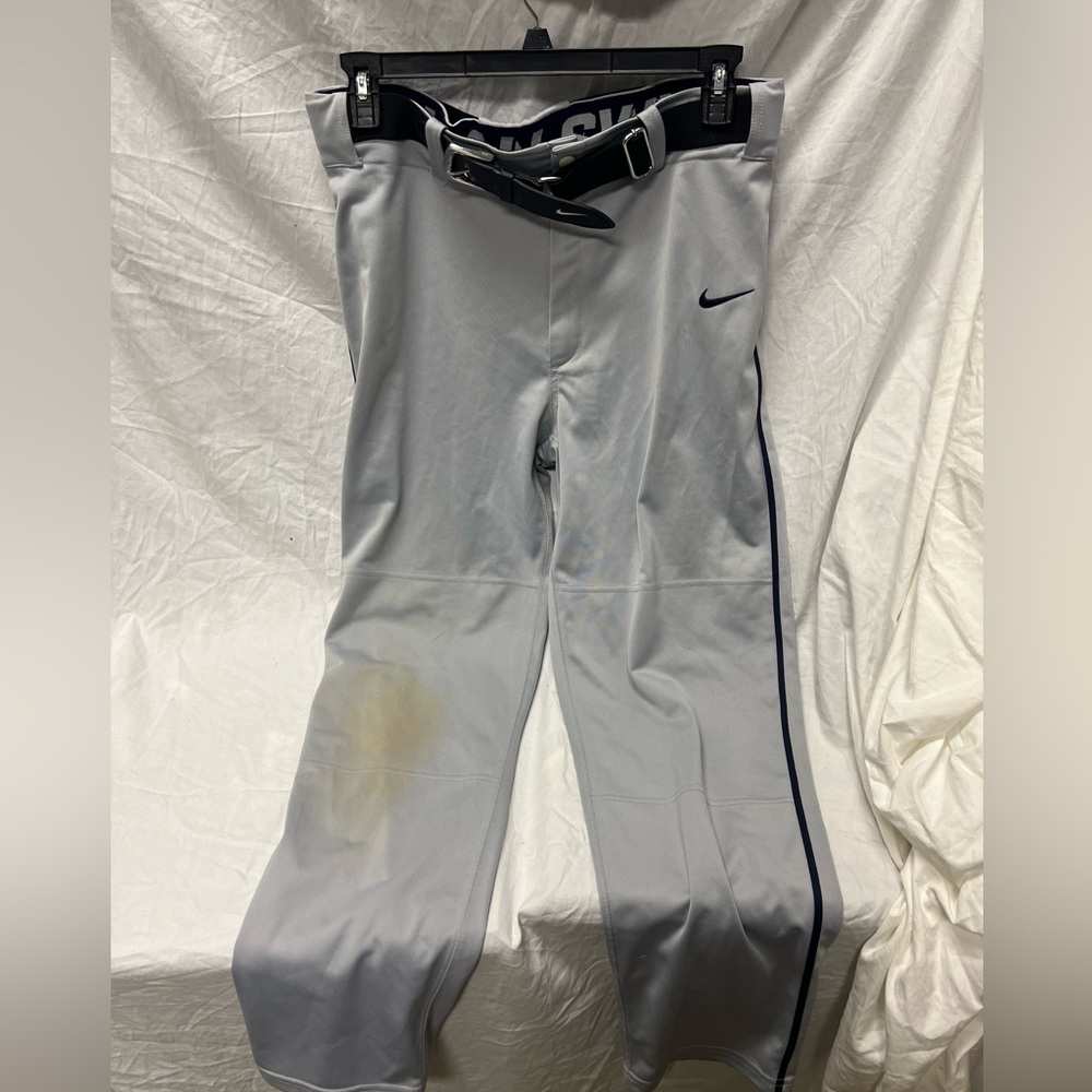 Nike jeter large baseball pants with belt